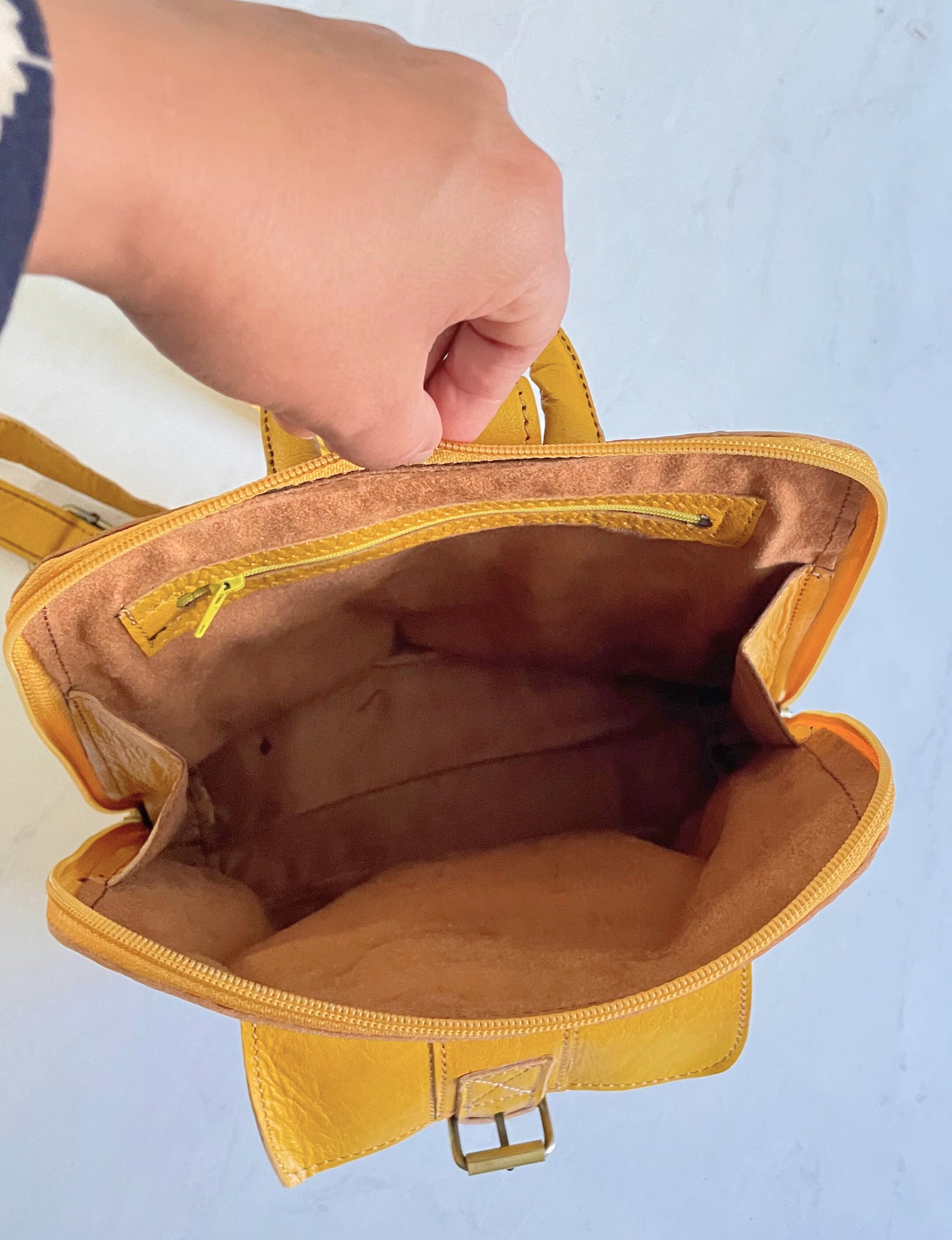 FEZ small leather backpack